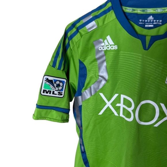 2012 Authentic Adidas Sounders Formation Jersey Mens Medium - Picture 2 of 5